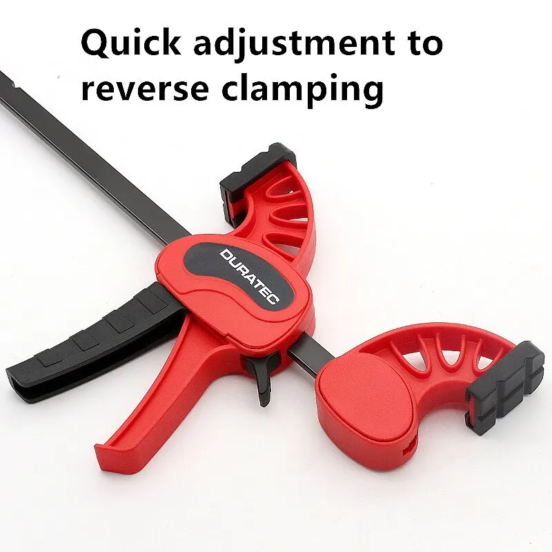 

4 inch F Type Woodworking Clip Quick Grip Clamp Carpenter Ratchet Release DIY Hand Tool