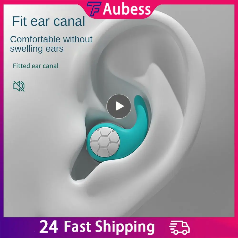 

Umbrella Shaped Transparent Shell Silicone Earplugs Immersive Noise Reduction Earplugs Sleep Soundproof Earplugs Silicone