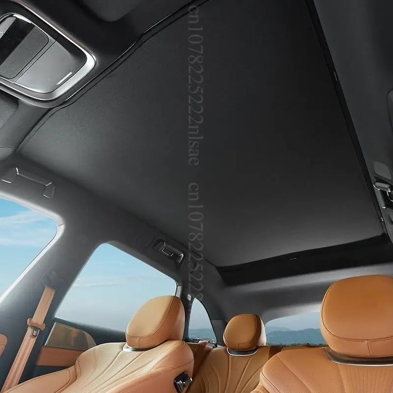 Фото Для Xpeng G6 G9 2024 2025 2026 Автомобильный зажим Солнцезащитные козырьки Стеклянная крыша Солнцезащитный козырек Передний задний люк Мансардный свет Солнцезащитный козырек Аксессуары для штор №5