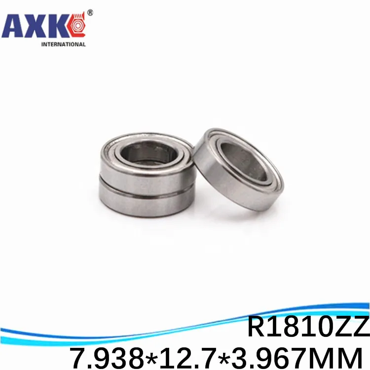 

R1810ZZ R1810-2Z R1810Z R1810-2RS ZZ RS Deep Groove Ball Bearings 7.938 x 12.7 x 3.967mm 5/16" x 1/2" x 5/32"