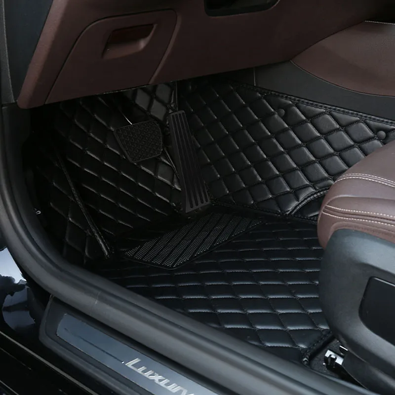 

YOTONWAN Custom Car Model Leather Car Foor Mat 100％ For Greely Emgrand EC7 LC X7 GX7 EX7 Auto Accessories Car-Styling