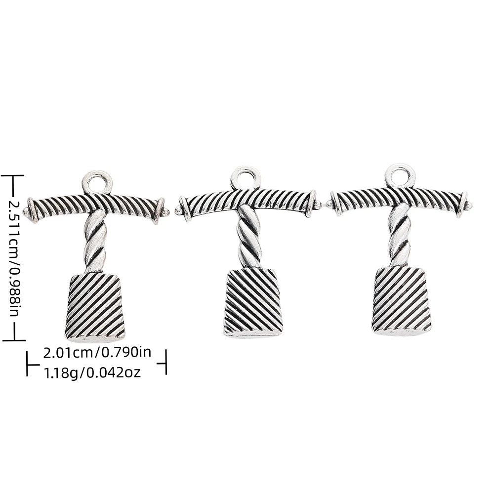 50 шт. (открывалка для бутылок) винтажный металлический кулон из цинкового сплава