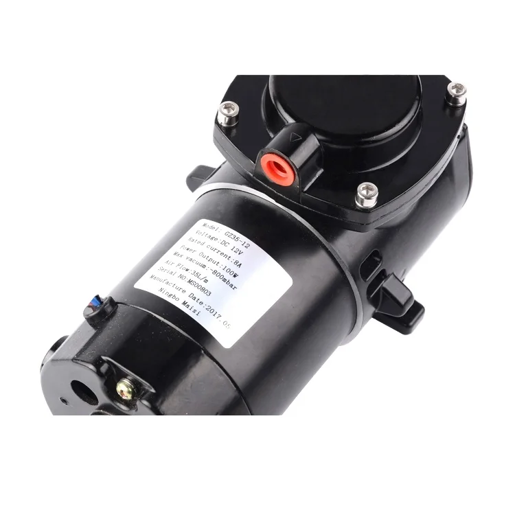 

Long Life 12v Dc Electric Micro Brushless Silent Mini Air Single Stage Vacuum 12 / 24v Diaphragm Pumps