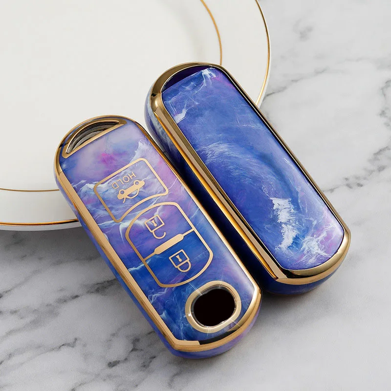 

Fashion TPU Car Key Case Cover For Mazda 2 3 5 6 Atenza Axela BL BM GJ Demio CX-5 CX5 CX-3 CX3 CX7 CX8 CX-9 2015 2016 2017 2018