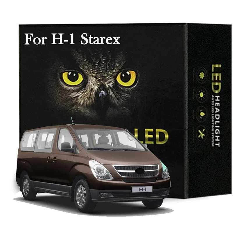 Car Led Interior Light Kit For Hyundai H-1 Starex Grand Starex 2008 2009 2010 2011 2012 2013 2014 2015 Canbus No Error