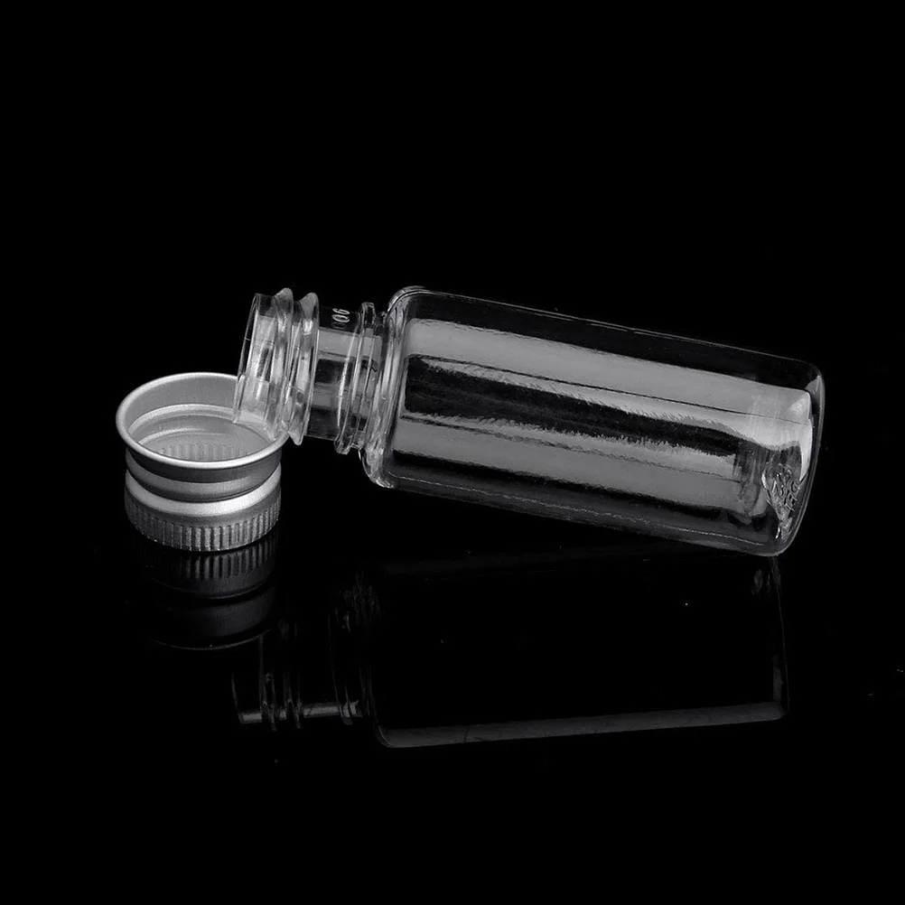 

30 pcs Plastic Test Tubes Transparent Test Tube with Screw Caps Plastic Tube with Lids Candy Storage Test Tubes