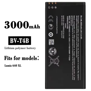 Orginal BV-T4B 3000mAh Replacement Battery For Nokia Lumia 640XL RM-1096 RM-1062 RM-1063 RM-1064 RM-1066 Lumia 640 XL Batteries