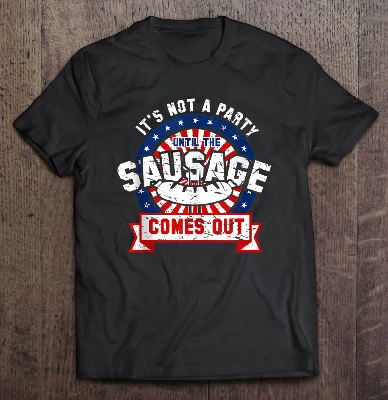

Забавные футболки с американской колбасой для вечевечерние, подарок США, футболка оверсайз, летняя футболка, Мужская Дизайнерская одежда, п...