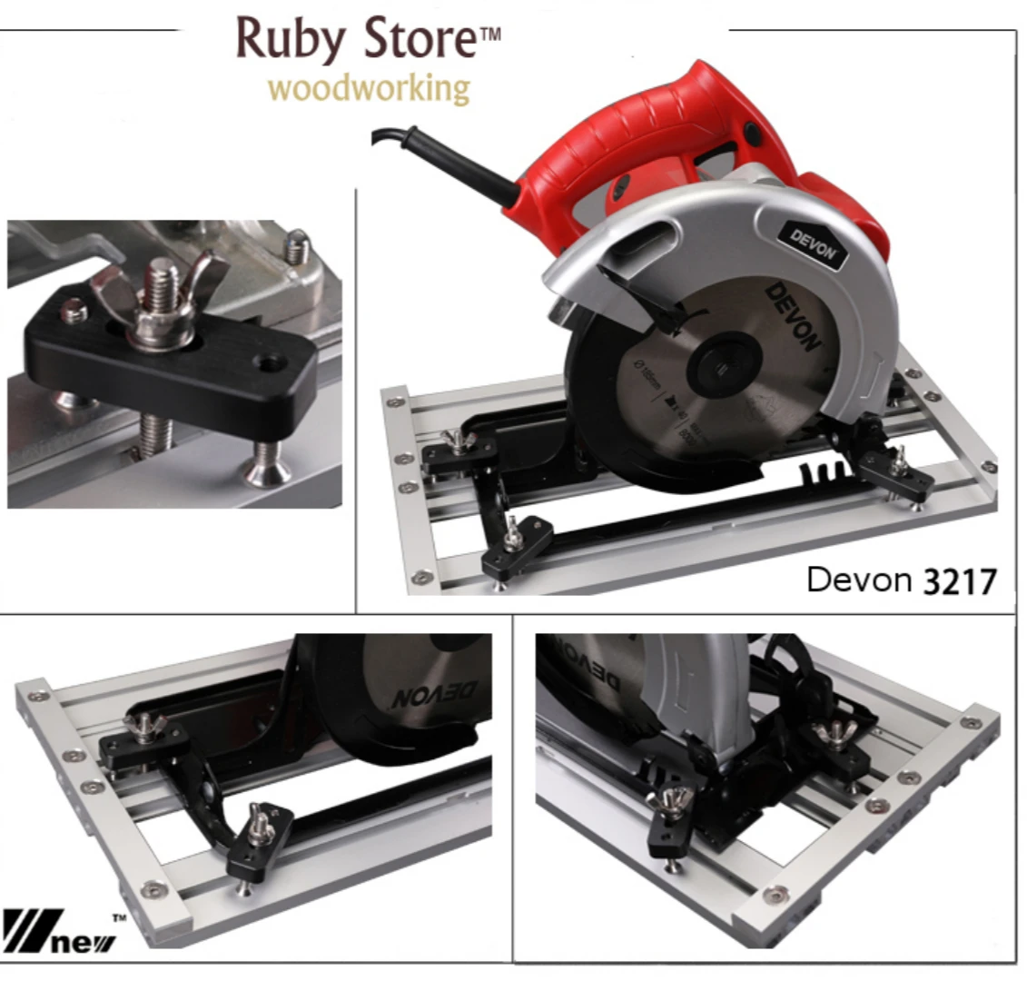 Rubyliutools Основание для циркулярной пилы 7/9 дюймов
