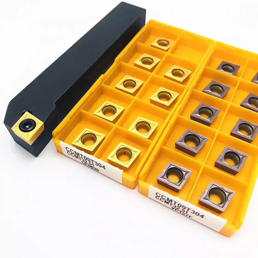 

SCLCR1212H09 SCLCR1616H09 SCLCR2020K09 SCLCR2525M09 держатель для цилиндрического токарного инструмента 10 шт. набор режущих пластин из карбида CCMT