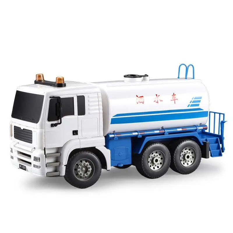 

1:20 38CM Electric Remote Control Sprinkler Trucks Road Cleaning Engineering Vehicle Super Watering Cart RC Truck