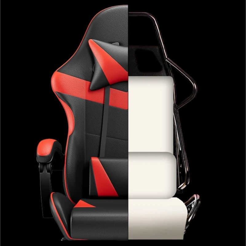 Компьютерное эргономичное кресло GUIG с подставкой для ног цвет в ассортименте