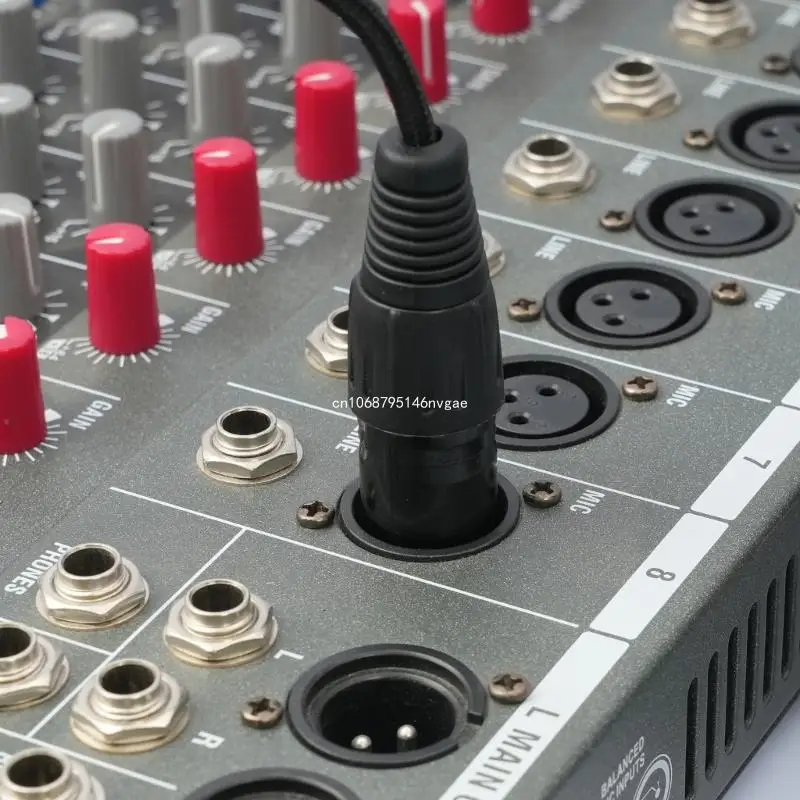 3-контактный разъем папа на 2x6 35 мм 1/4 дюйма TS моно микрофонный кабель для динамика