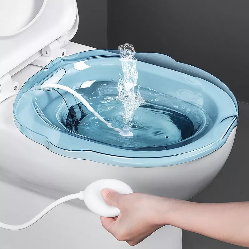 

NEW2023 Portable Bidet For Pregnant Women And Elderly Self-Cleaning Soaking Private Parts Hemorrhoid Patients Adult Toilet Hip I
