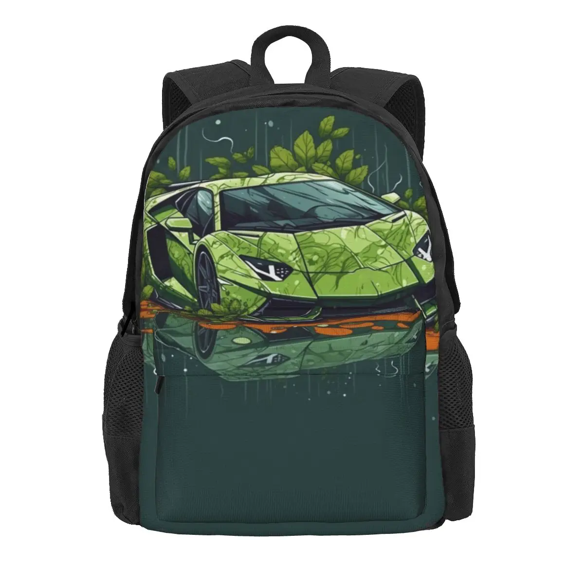 

Роскошный спортивный рюкзак для автомобиля для женщин и мужчин, в натуральном стиле, с рисунком, большие рюкзаки, красивые школьные сумки, дорожный рюкзак высокого качества