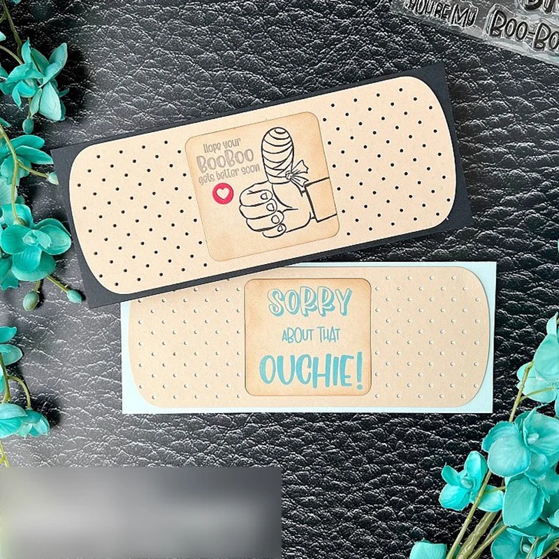 2022 New Bandage Band-Aid Metal Cutting Dies For DIY Craft Making Paper Heart Greeting Card Scrapbooking No Clear Stamps Sets |