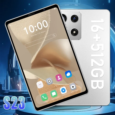 Планшет JDLPB-9 S23, экран 8,0 дюйма, 16 ГБ + 512 ГБ, аккумулятор 8800 мАч, 8-ядерный процессор Snapdragon 888, Android, Wi-Fi