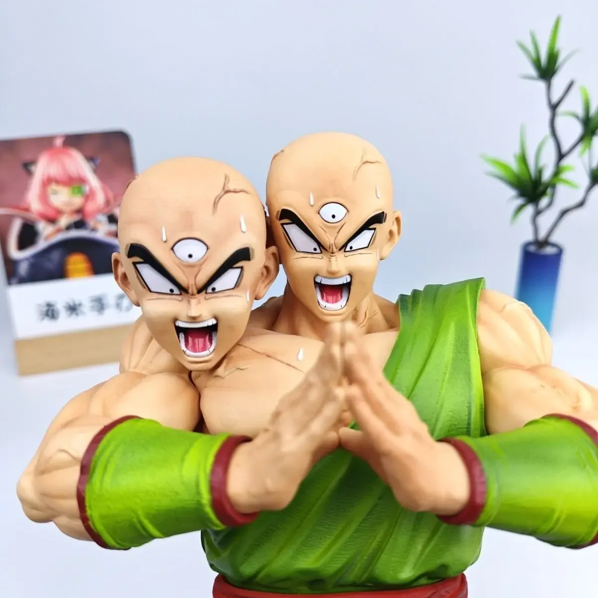 Фото В наличии Dragon Ball Z Фигурка Tien Shinhan Фигурка Tien Shinhan Kikoho Фигурка 31 см Gk Статуя Коллекция Модель Пользовательская Игрушка №2