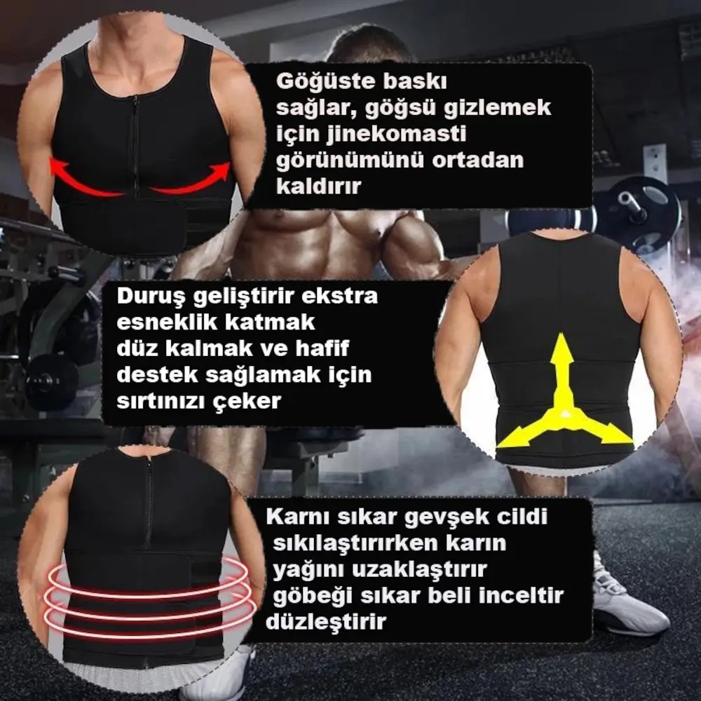 Men's Fat Burning Vest-Corset