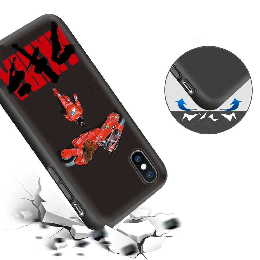 OK36 Akira Anime Soft Silicone Case for Samsung Galaxy S7 8 9 10 20 Plus FE Ultra Lite Edge Caver
