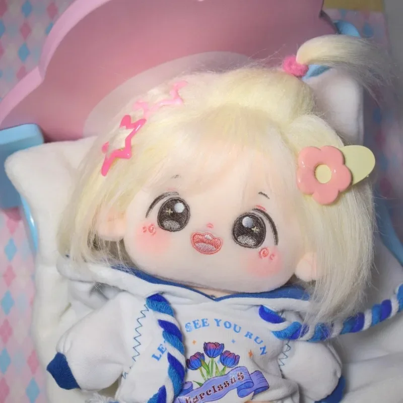 Плюшевая человеческая кукла в виде бабочки/персика/дождя 20 см фигурка милое лицо