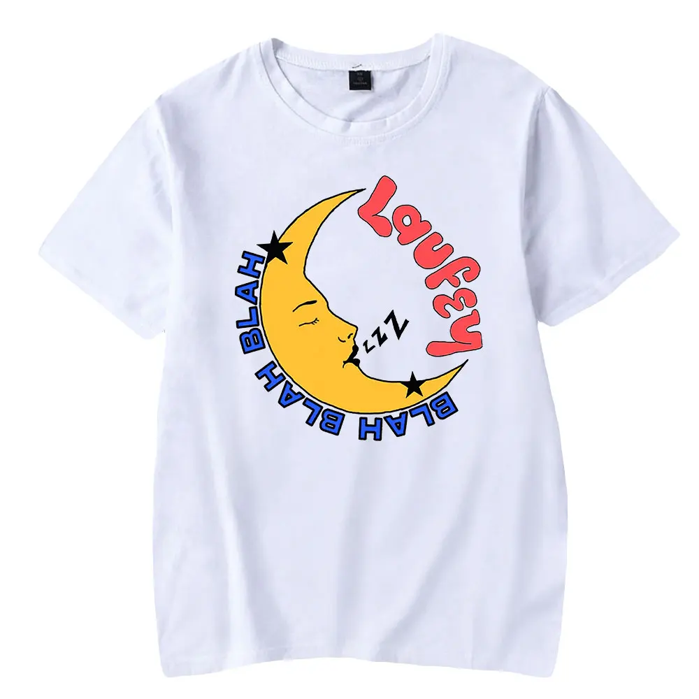 

Laufey Merch Live Laugh Laufey T-shirt Fashion Crewneck Short Sleeve Tee Women Men's Tshirt 2023 New Funny Clothes