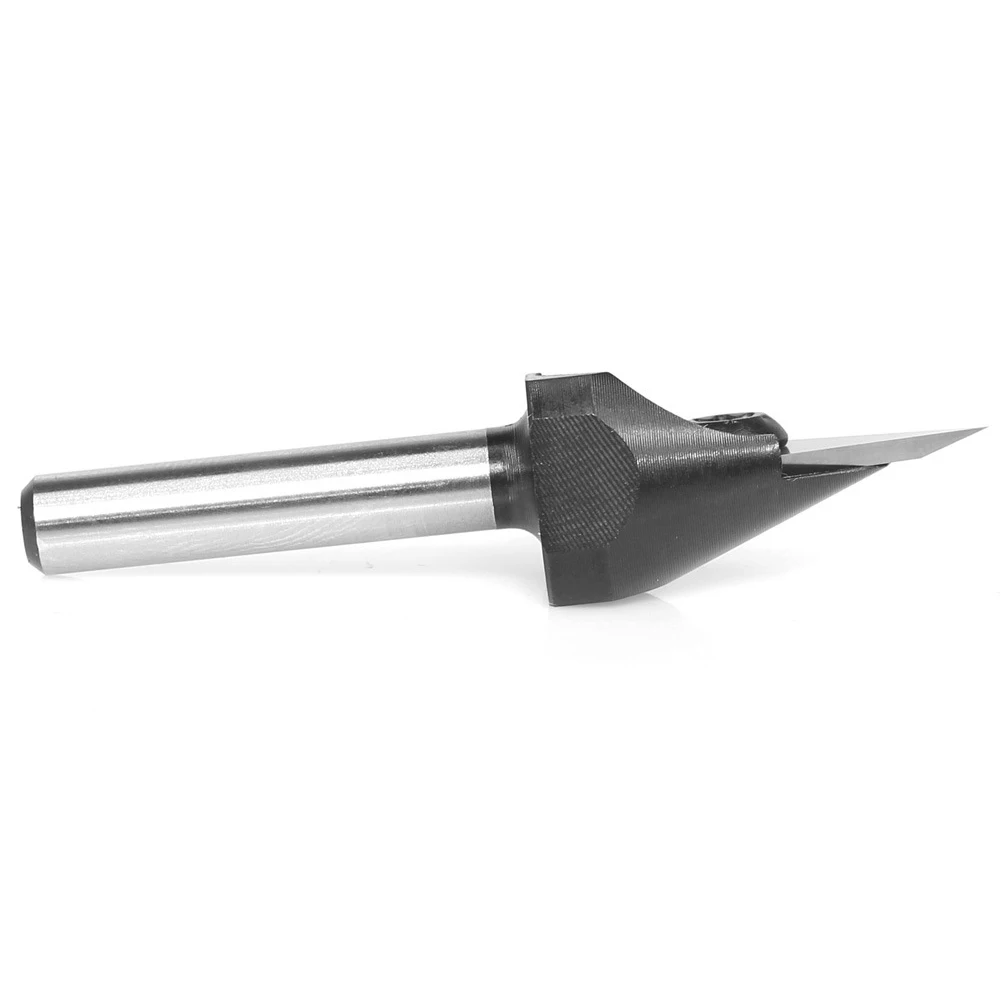 

Chamfering 45 Degree V-Shaped Router Bit 1/4" 1/2" 6mm 12mm Shank Woodworking Engraving Milling Cutter Hand Tool Accessories