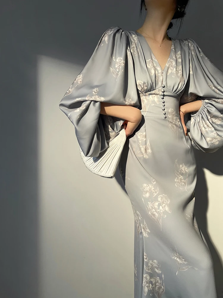 Платье IEQJ с принтом