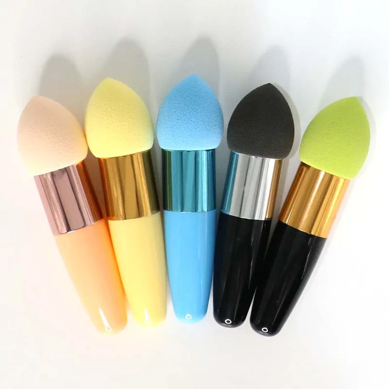 Новая пудра для тональной основы с грибной головкой косметическая губка ручкой