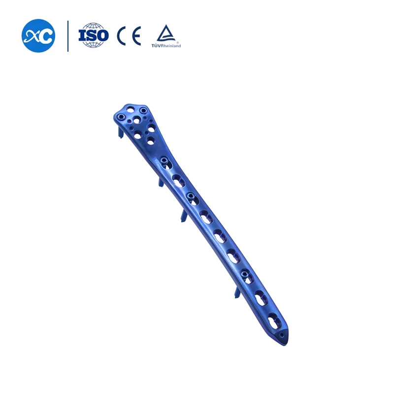 

Orthopaedic Titanium Distal Femoral Lateral Lock Plate, Distal Femur Locking Bone Plate for Large Fragment