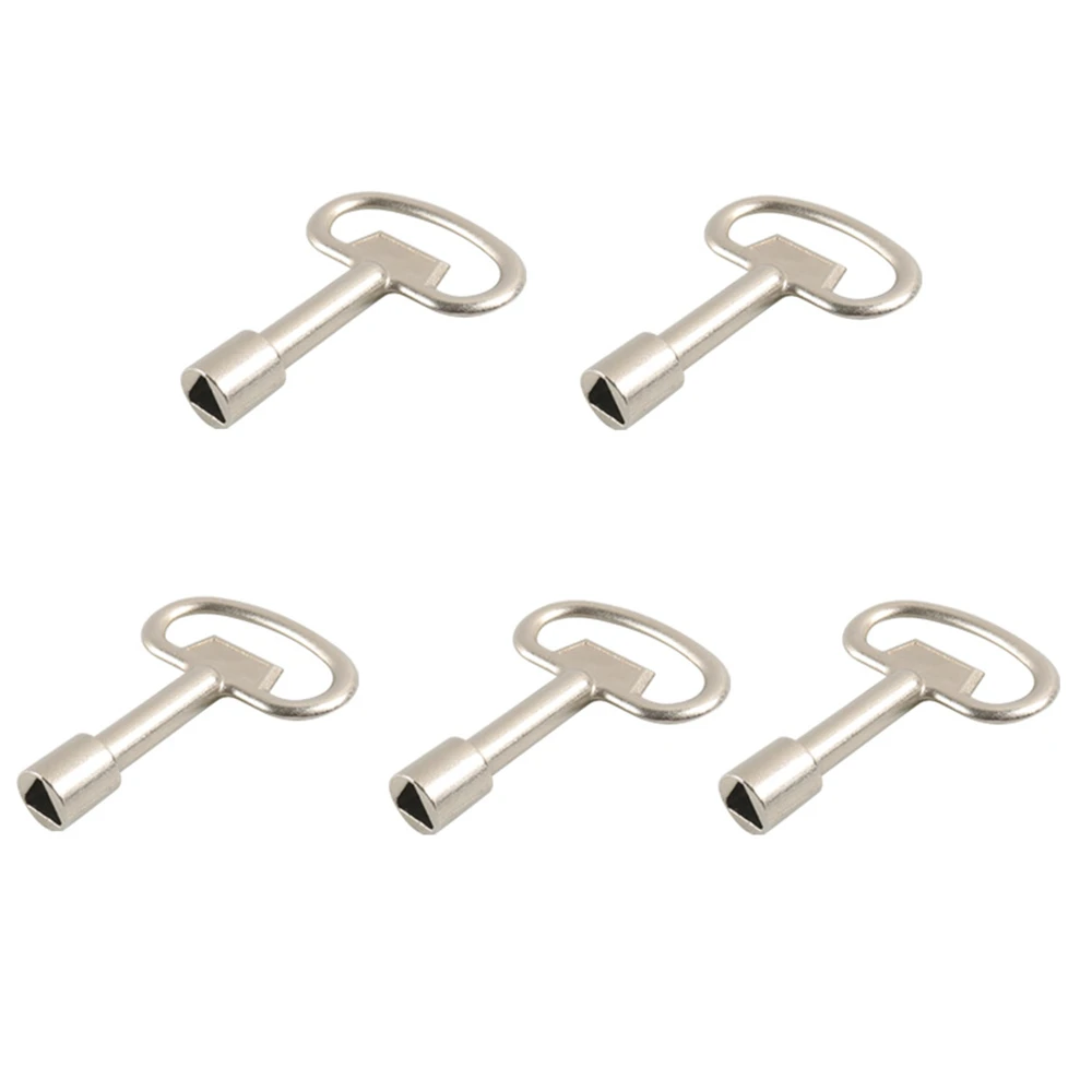 

​5 Pack Triangular Socket Key Triangle Cabinet Spanner Key Locks 3"x2"