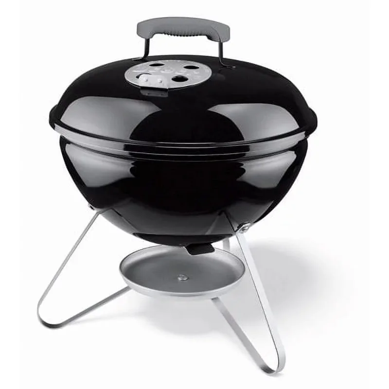 

Weber 14 дюймов. Черный гриль для древесного угля Smokey Joe