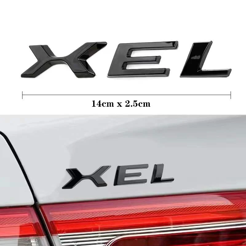 

For Jaguar XE XF XJL XEL XFL E-PACE F-PACE F-TYPE Car Sticker 3.0 5.0 V6 V8 20t 25t 30t 35t P200 P250 Letter Rear Emblem Badge