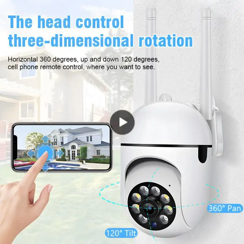 

Wi-Fi Ip-камера ночного видеонаблюдения с датчиком движения