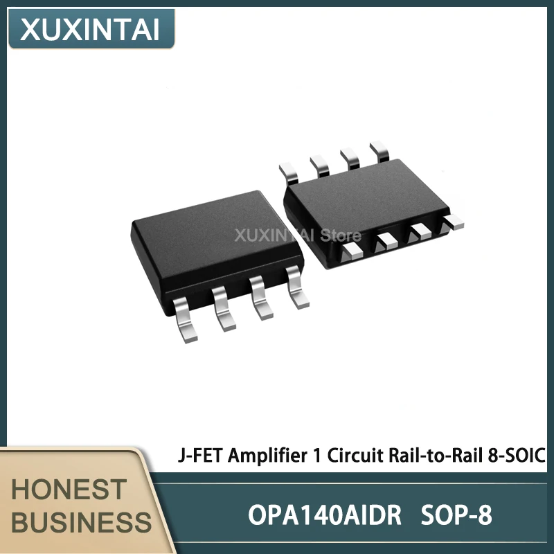 

5Pcs/Lot OPA140AIDR OPA140 J-FET Amplifier 1 Circuit Rail-to-Rail 8-SOIC