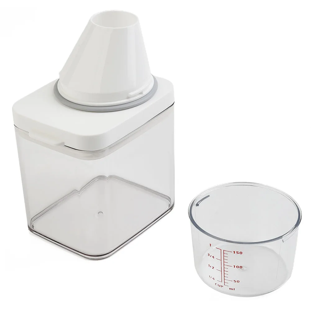 

Dust-proof Leak-proof 700ml/1100ml/1500ml/1900ml Soap Dispenser Washing Dispenser Laundry Washing Storage Box Lid