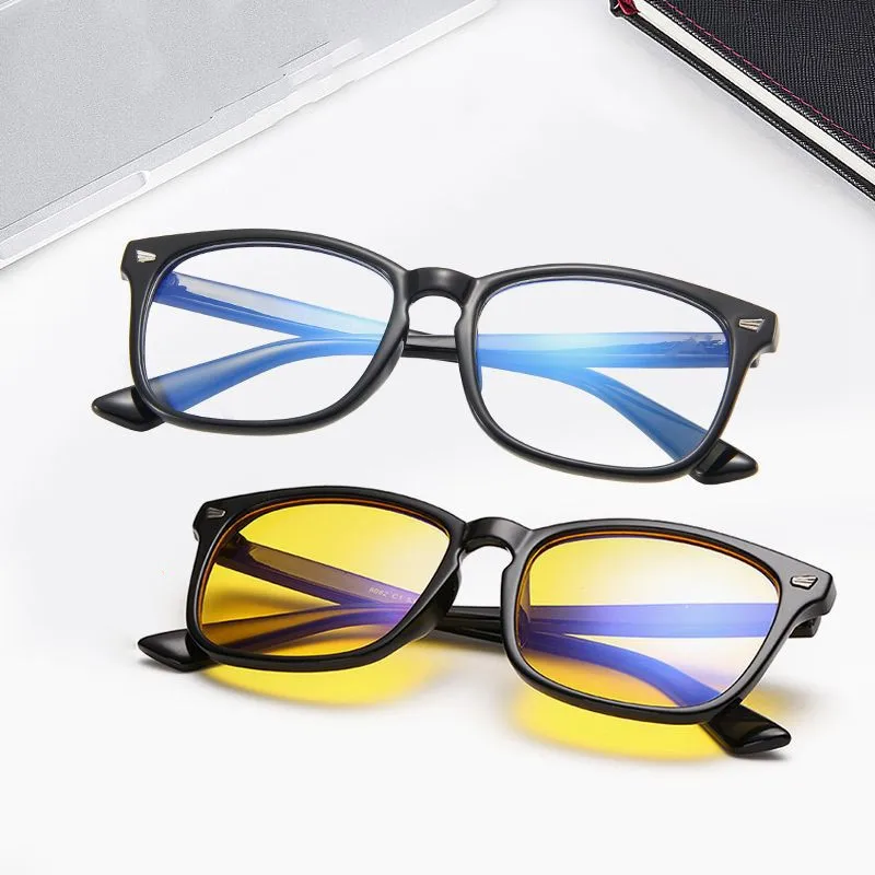 

2022 Retro Square Anti Blue Light Glasses Men Women Blue Light Computer Blocking Eyewear Radiation Protection Gaming Eyeglasses