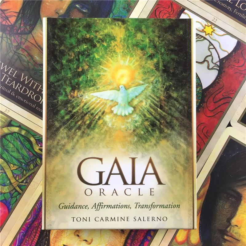 

Высококачественная версия на английском языке, карточки Gaia, карты, Таро, настольные игры в PDF-руководстве