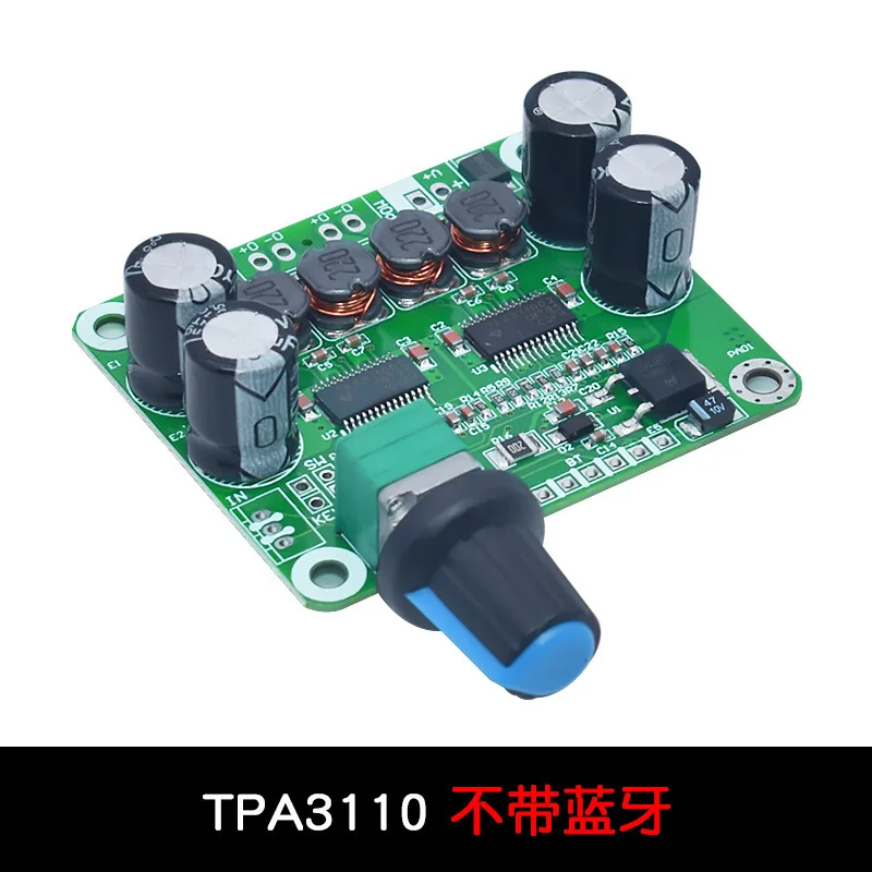 TPA3110 PBTLDigital Плата усилителя 30WSStereoDC стекла Bluetooth4.2