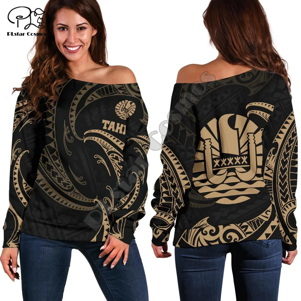 Свитшот женский с длинным рукавом и открытыми плечами, в стиле Харадзюку