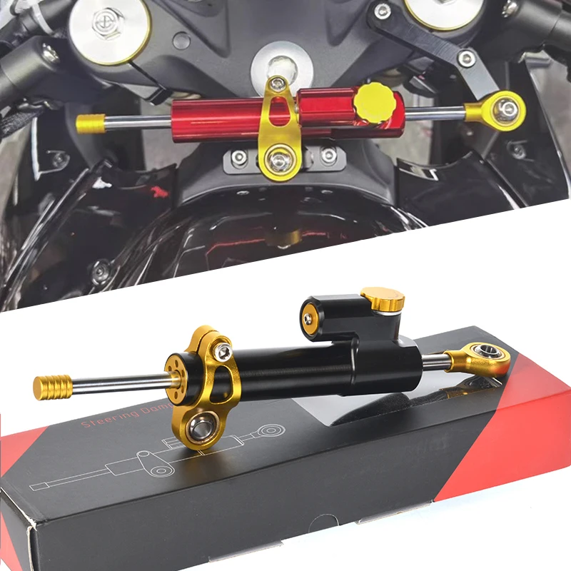 

Стабилизатор рулевого демпфера, направленный амортизирующий буфер, стабилизатор стабилизации с клеммой, аксессуары для модификации мотоцикла