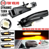 Pair Dynamic Sweeping Sequential Led Wing Door Mirrors Repeater Turn Signal Light Indicator For Volvo XC90 XC60 S90 V90 CC