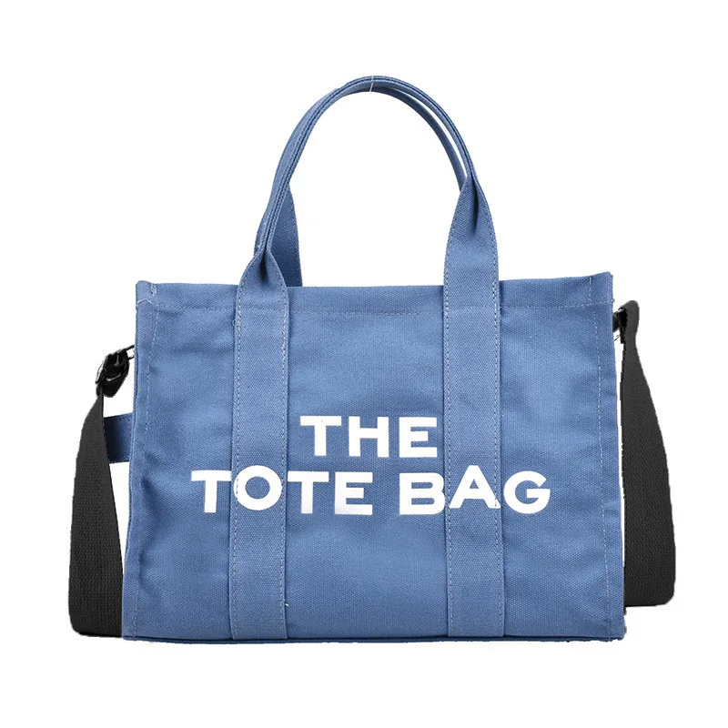 Luxury Designer The Tote Bag For Women Large Capacity Canvas Handbags Female Hand Shoulder Messenger Bags Lady High Quality 2023