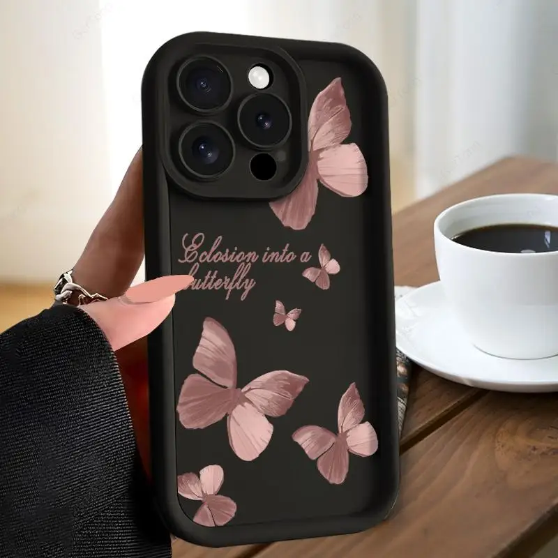 Противоударный чехол для Xiao mi 13 13T 14 Pro с бабочкой Xiaomi Mi 11 Ultra 12x12s 12 10 10T Lite 10s