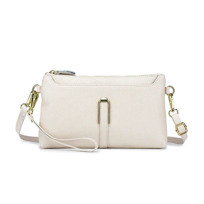 Женская сумка из натуральной кожи женская через плечо с несколькими отделениями