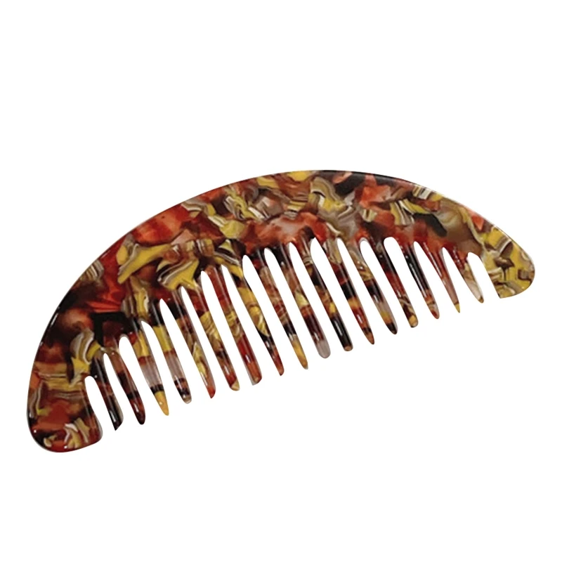 Винтажные ацетатные гребни для волос с широкими зубцами в китайском стиле