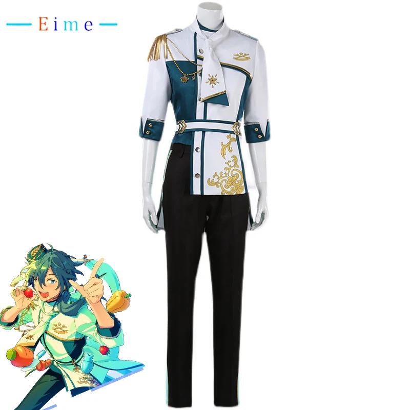 

EIME Game Ensemble Stars Shiina Niki Cosplay Costume Halloween Carnival Uniforms Party Suit Top Pants Hat Full Set Custom Made