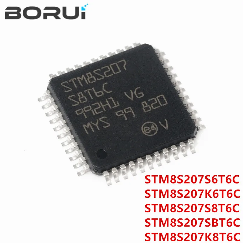

(5piece)100% New STM8S207S6T6C STM8S207K6T6C STM8S207S8T6C STM8S207SBT6C STM8S207K8T6C QFP Chipset