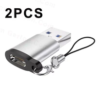 2pcs usb 3 0 otg charger adapter for iphone 13 12 pro max usb type c adapter converter for iphone 13 pro tablet android cables