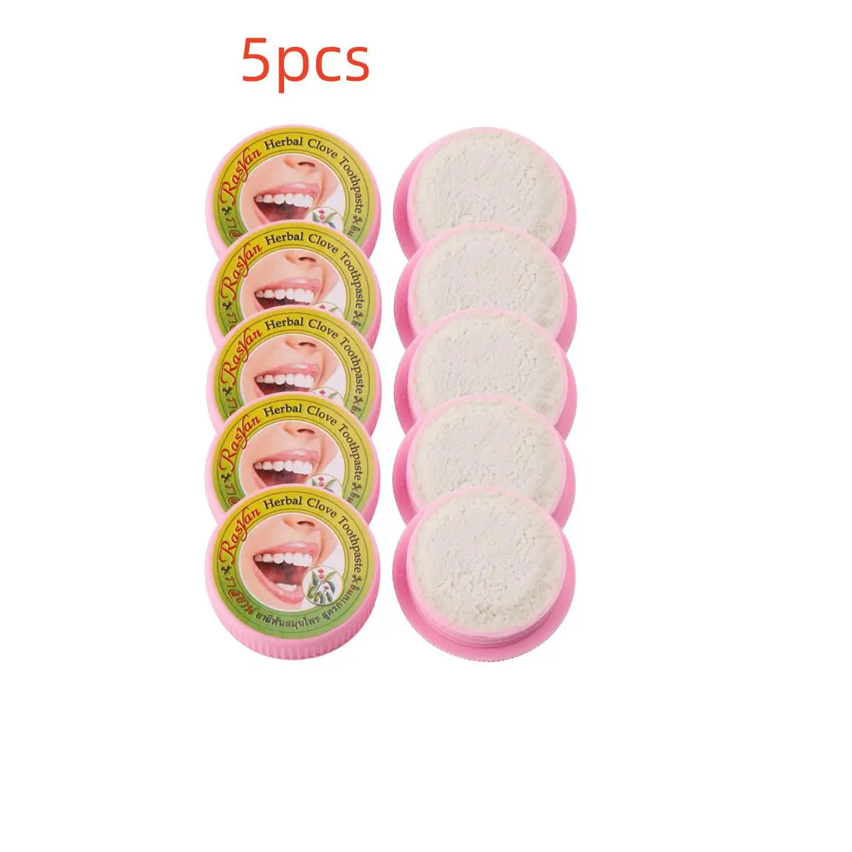 Тайская зубная паста 5 шт